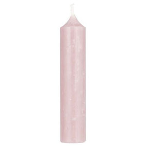 Set of Five Dinner Candles / Light Pink