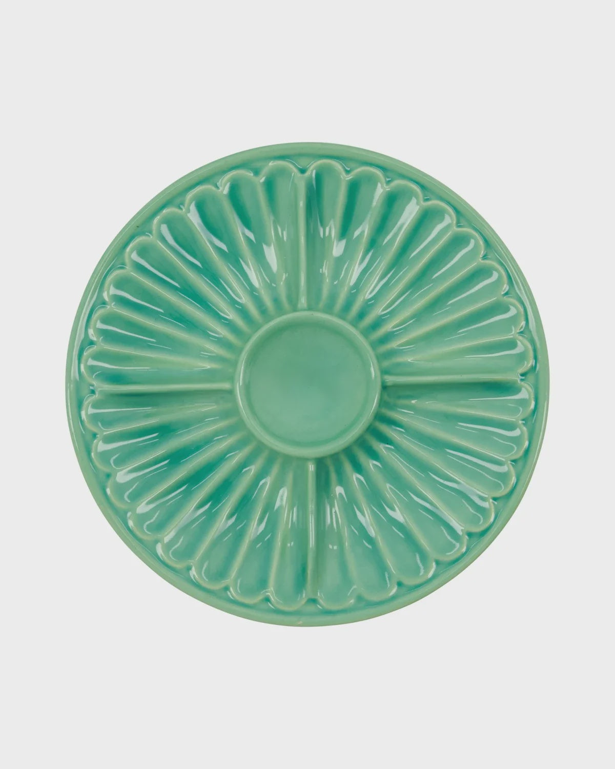 Green Serving Platter
