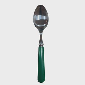 Green Stainless Steel Spoon