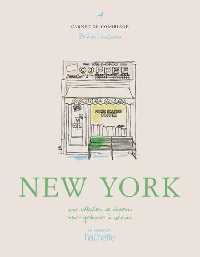 New York: A collection of New York daydreams to colour