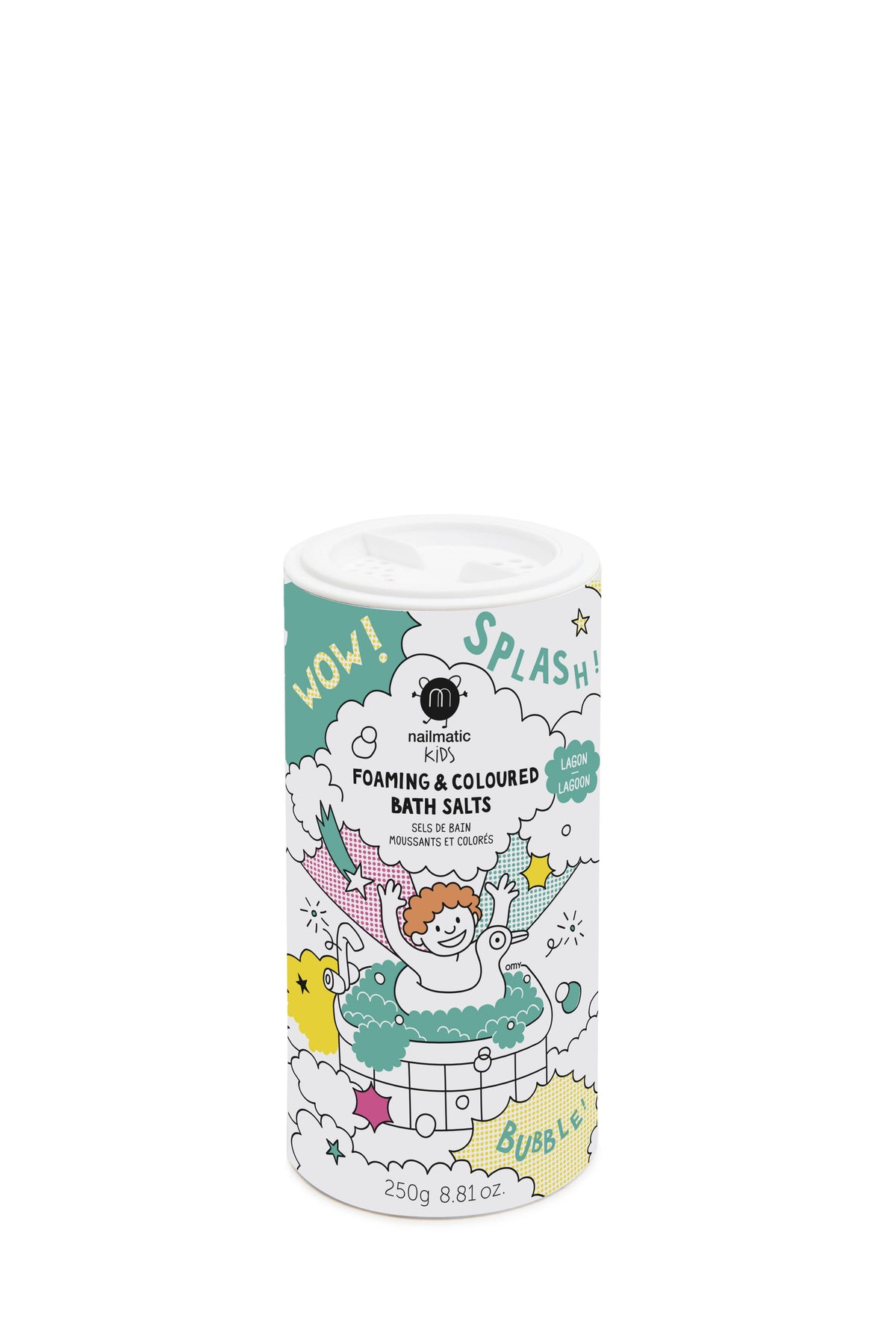 Nailmatic Foaming Bath Salts, Lagoon