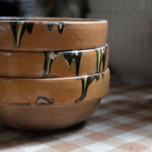 Load image into Gallery viewer, Marble Glaze Terracotta Bowl / Colours