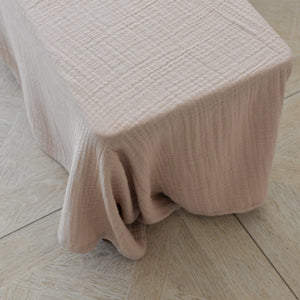 Cotton Tablecloth / Pink