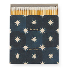 Load image into Gallery viewer, Archivist Gallery Navy Star Tile Luxury Matches