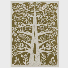 Load image into Gallery viewer, Paper Cut Tree Poster Sage