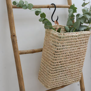 Bohemia Palm Leaf Storage Basket