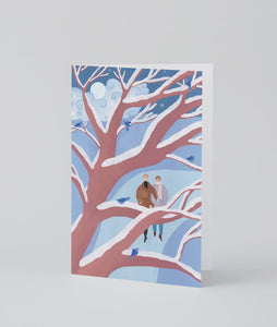 Little Birds of Winter Card