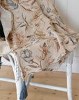 Yoti 100% Cotton Floral Printed Throw