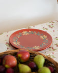 Handpainted Folk Dinner Plate