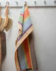 Multicoloured Striped Tea Towel