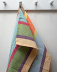 Multicoloured Striped Tea Towel
