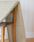 Cream with Blue Flowers Quilt