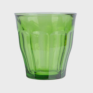 Duralex Green Drinking Glass