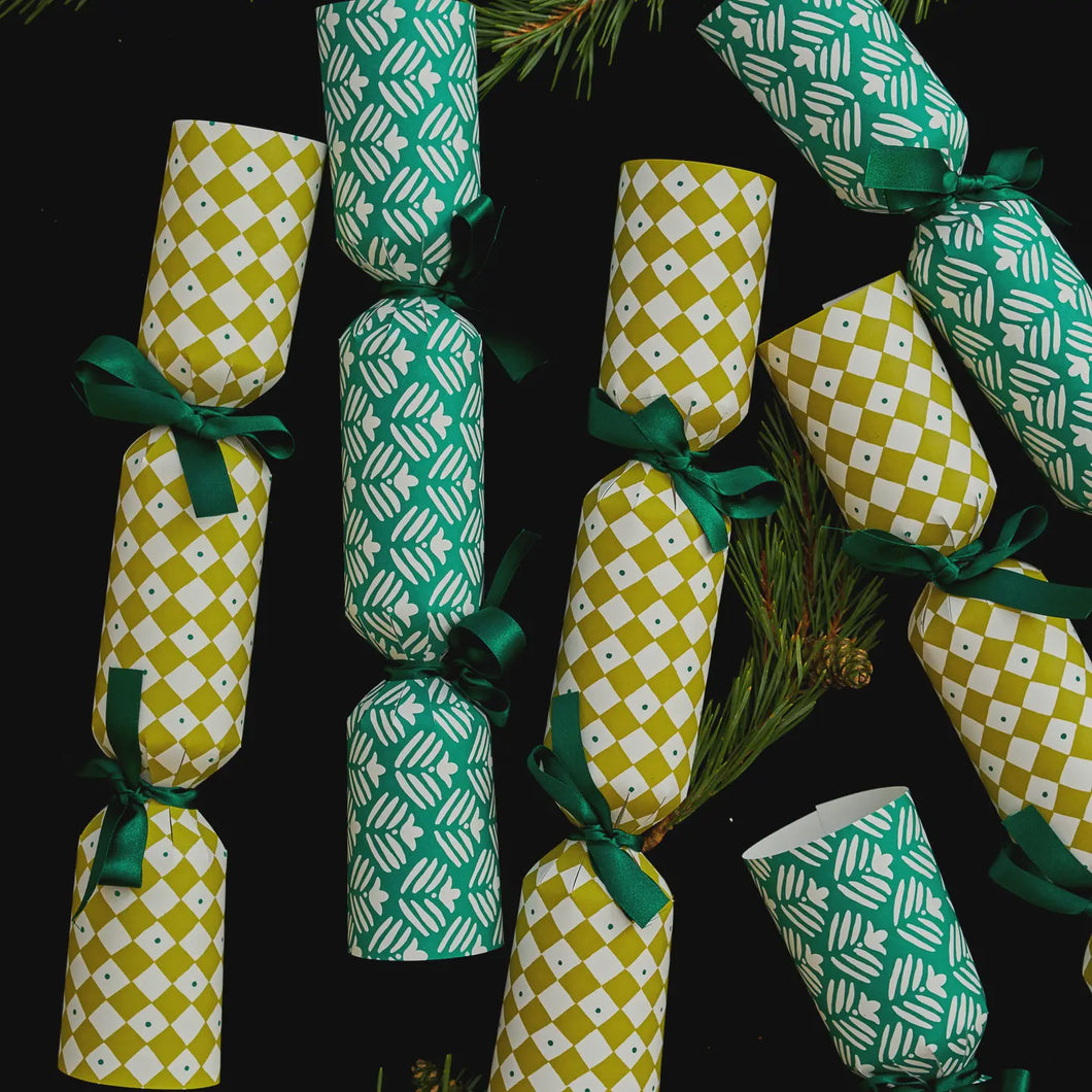 DIY Festive Crackers / Green
