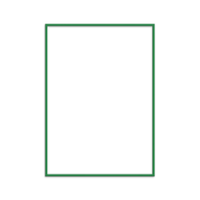 Load image into Gallery viewer, Green Wood Frame (Sizes)