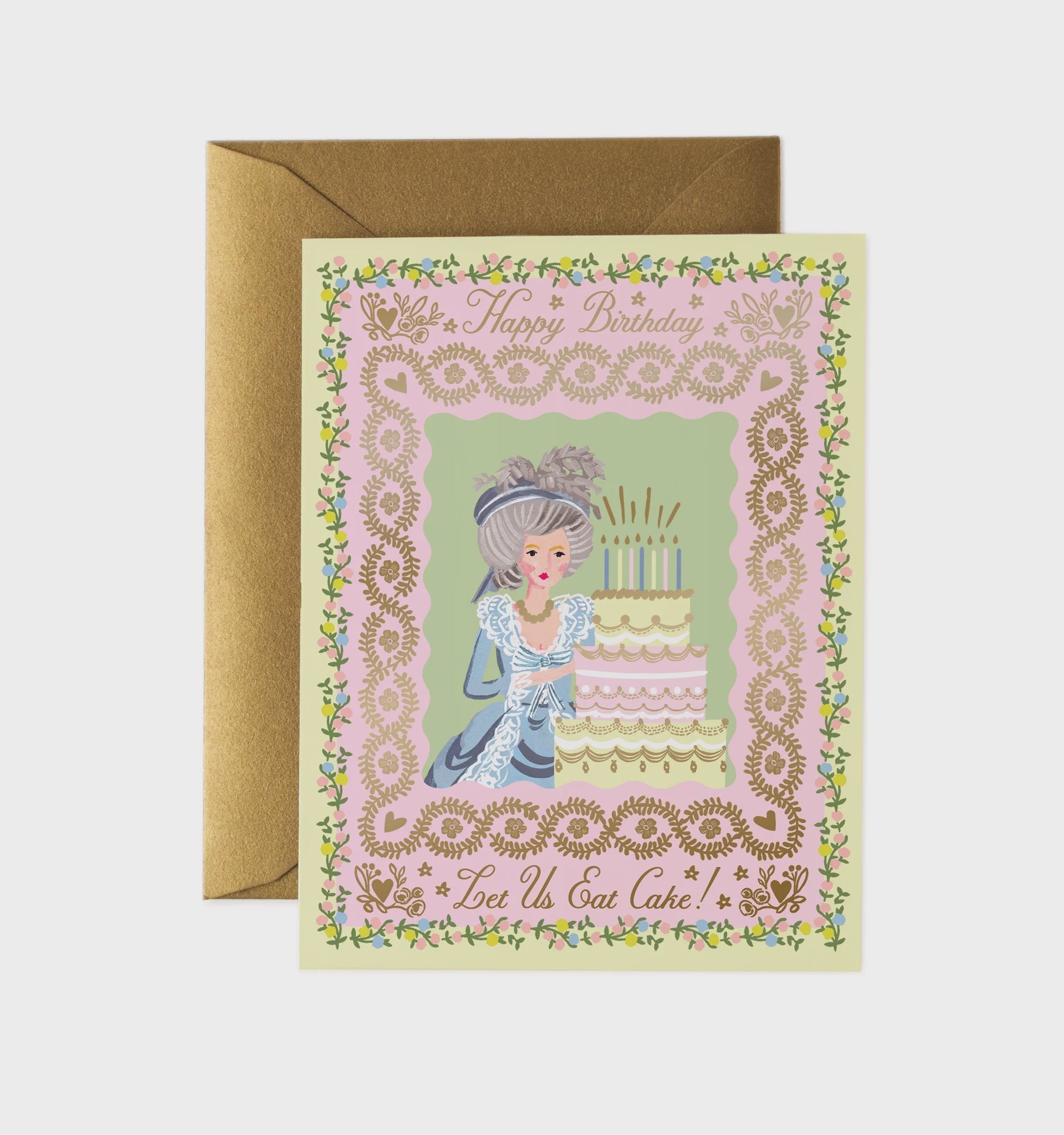 Let Us Eat Cake Card