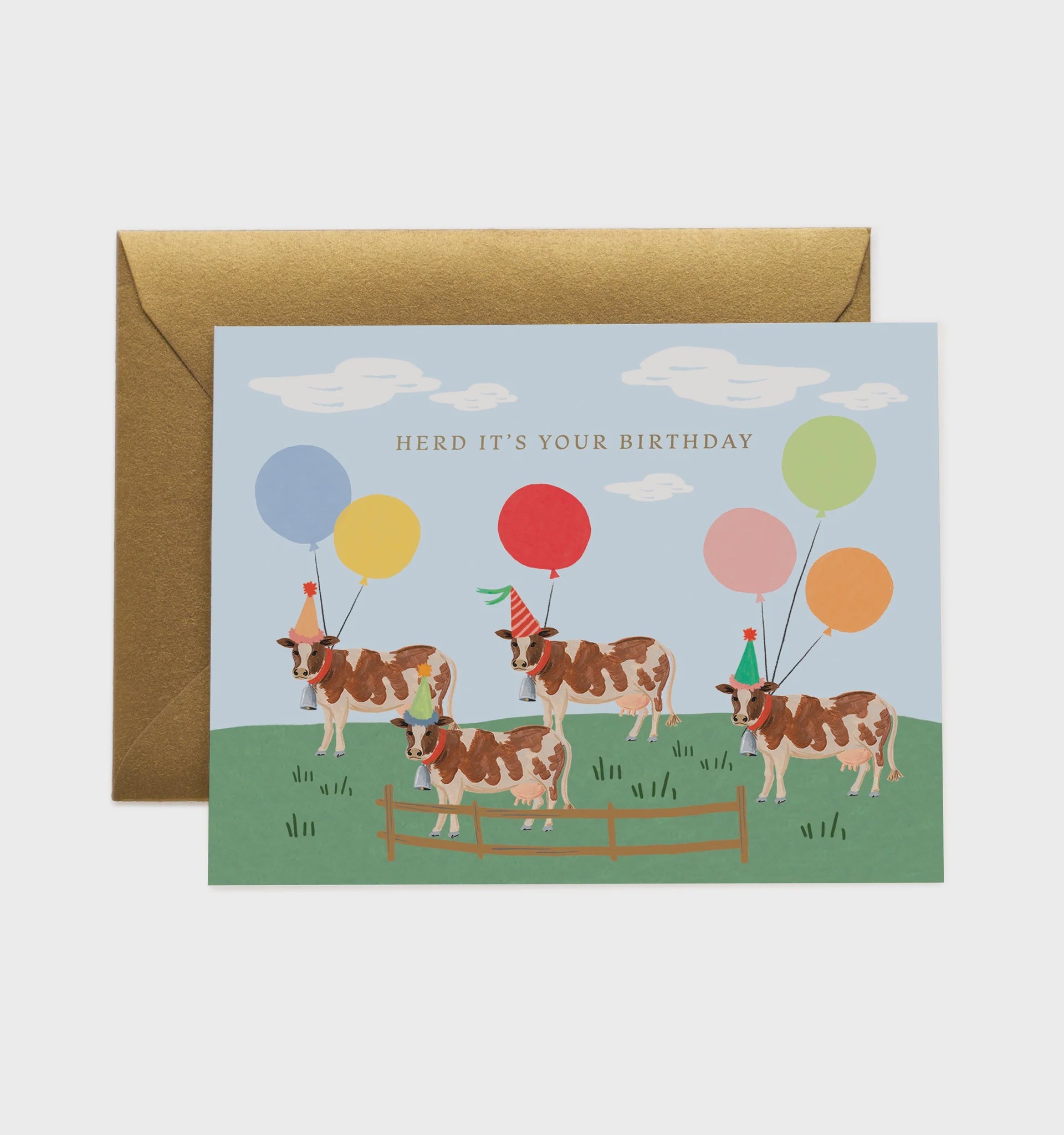 Herd Its Your Birthday Card