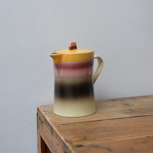 HKliving 70s Ceramics: Sunset Tea Pot