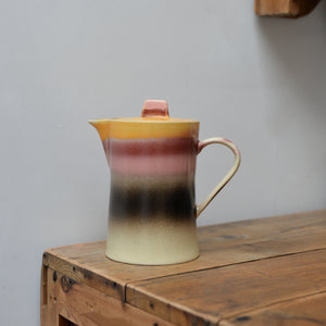 HKliving 70s Ceramics: Sunset Tea Pot