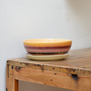 HKliving 70s Ceramics: Berry Bowl in Sunset