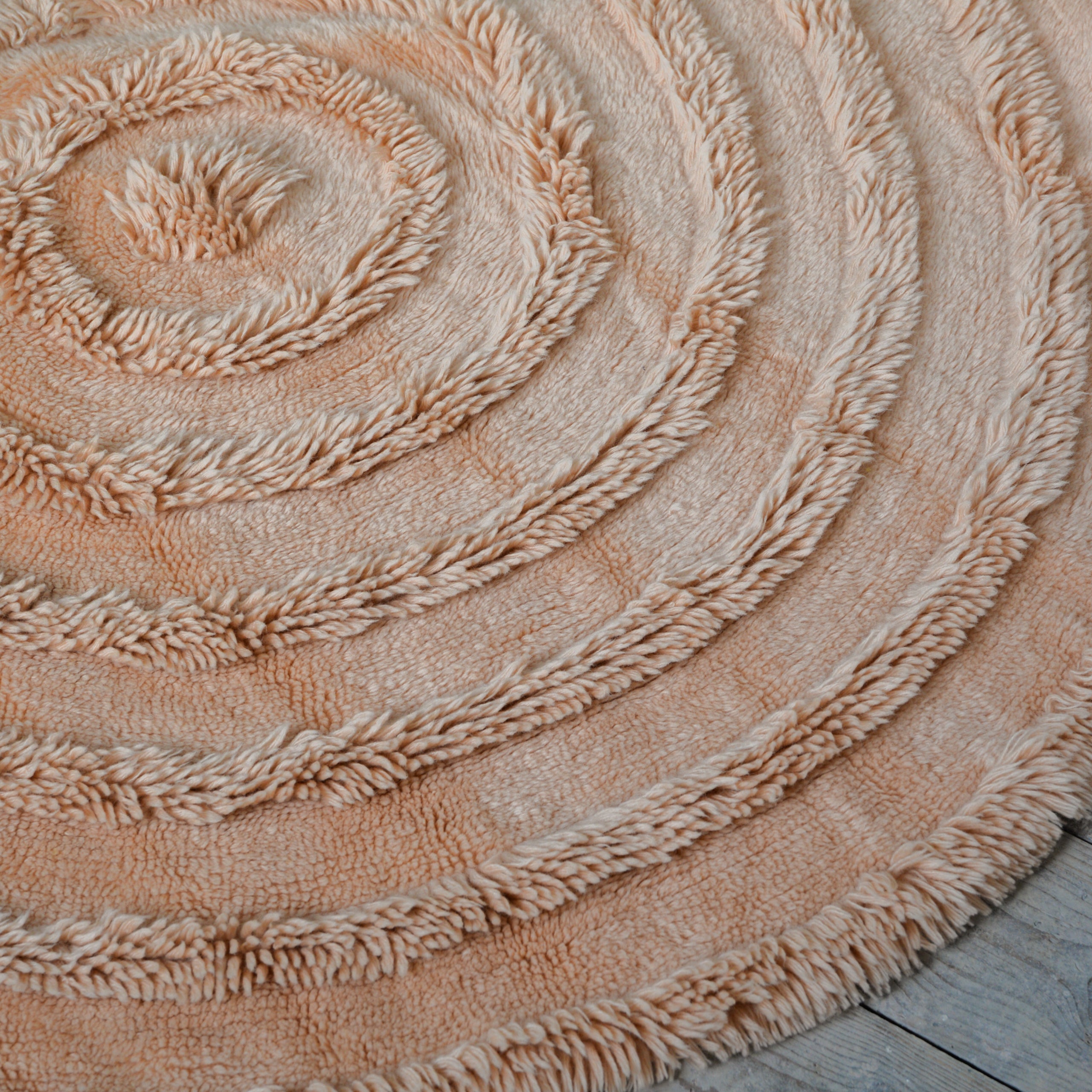 HKliving Round Woolen Rug/Pink – Mon Pote