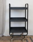 House Doctor Black Storage Trolley