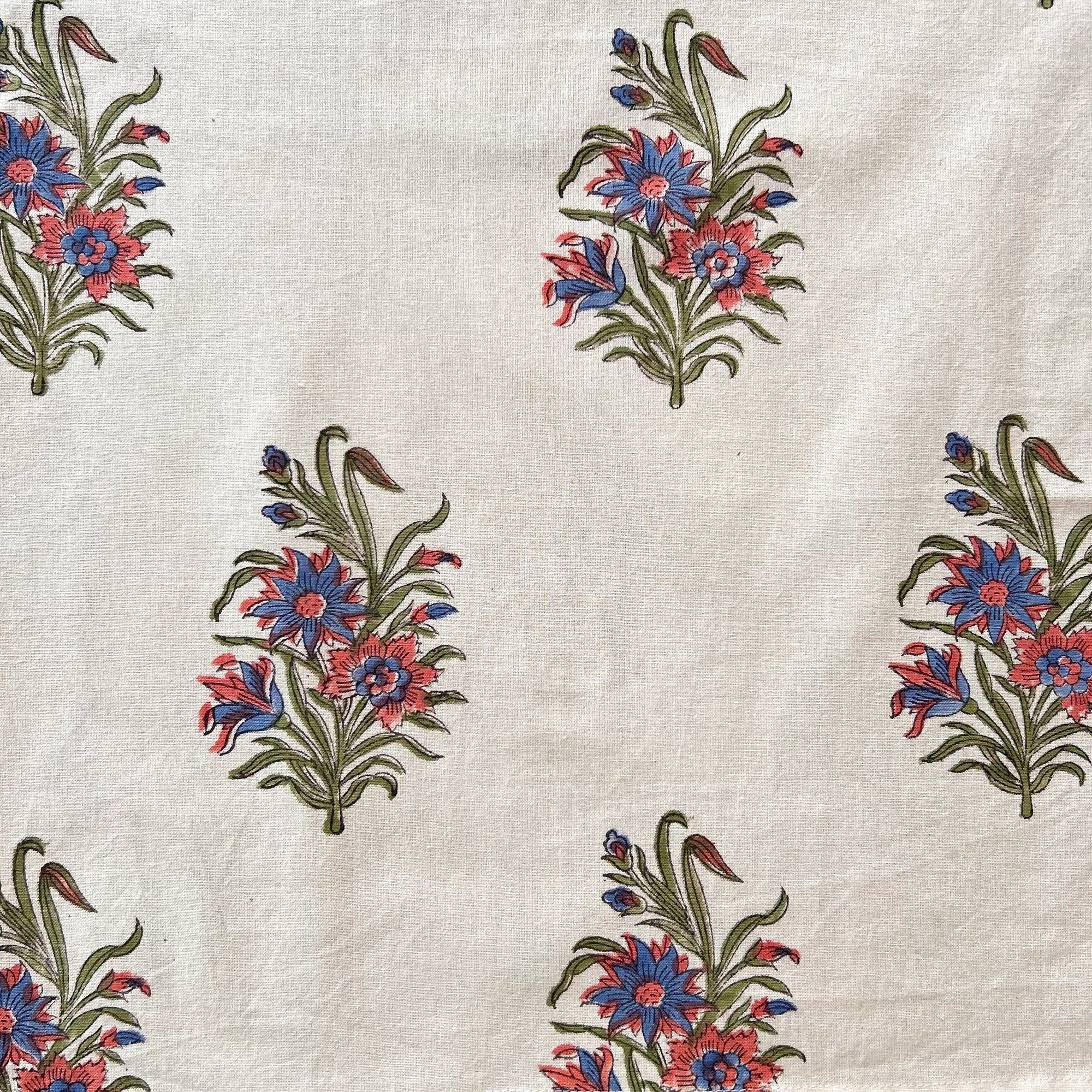 Wildflower Print Cotton Napkin