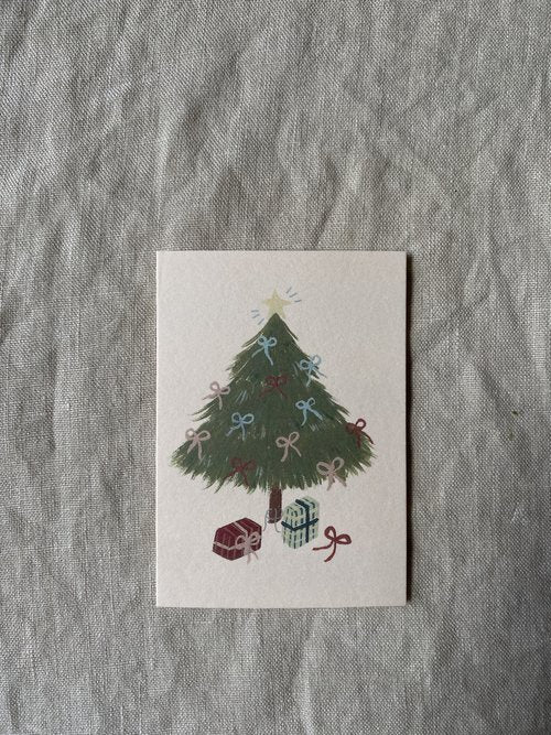 Little Tree Mini Christmas Card A7