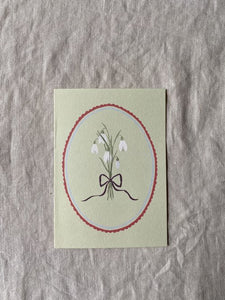 Snowdrops Christmas Card A6