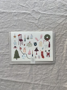 Winter Pleasures Christmas Card A6