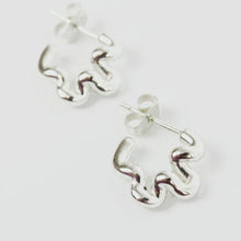 Load image into Gallery viewer, Wiggle Silver Earrings / Small