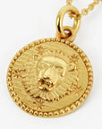 Zodiac Gold Coin Necklaces