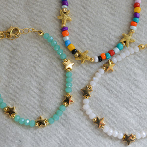 Star Bead Bracelets / Colours