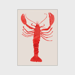 'Langosta' Lobster Print by Marina Garcia Fernandez