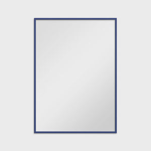 Rectangular Mirror - Blue Wood