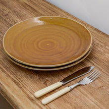 Load image into Gallery viewer, HK Living Kyoto Ceramics: Dinner Plate Brown