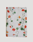 Nasturtium Linen Tablecloth