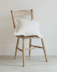 Oli Ruffle Cushion White 40x40cm
