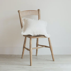 Oli Ruffle Cushion White 40x40cm