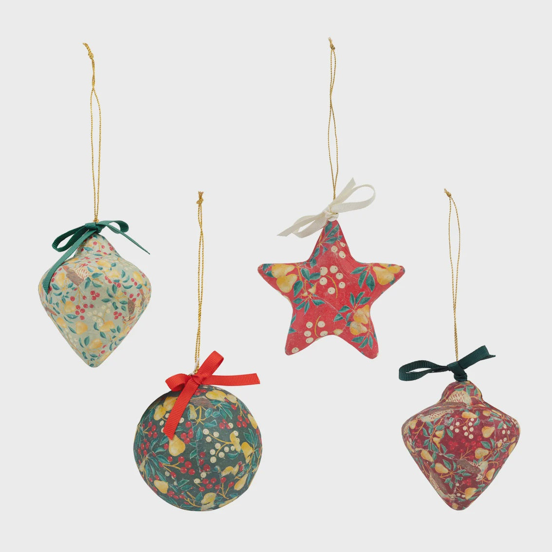 Handmade Partridge Christmas Tree Decoration / Various