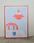 Iga Kosicka - Red and Blue Room Still Life