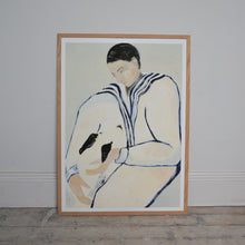 Load image into Gallery viewer, Man and Dog by Sofia Lind / Sizes