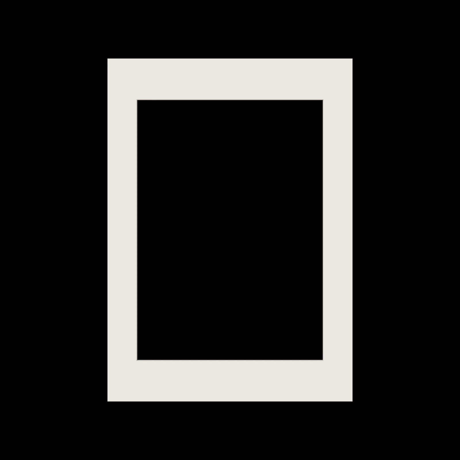 Cream Picture Mount / 30 x 40