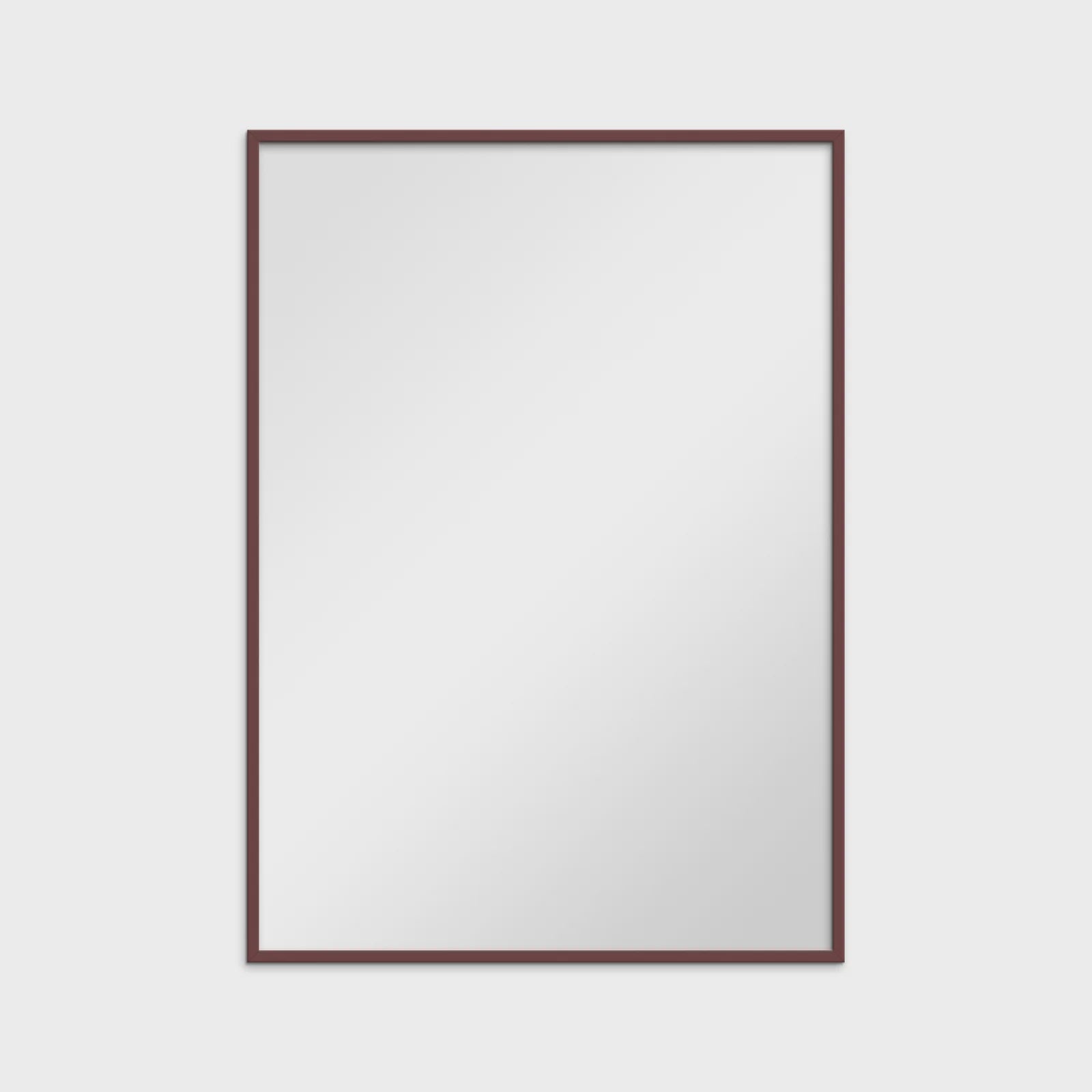 Rectangular Mirror - Plum Wood