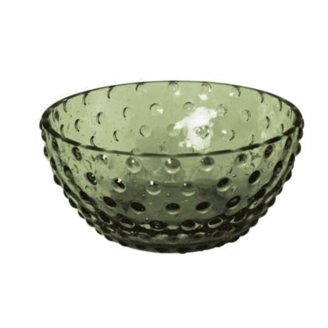 Hobnail Glass Bowls / Colours