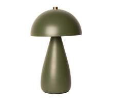 Load image into Gallery viewer, Rechargeable Mushroom Lamp / Dark Green