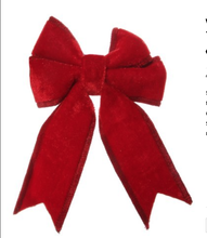 Load image into Gallery viewer, Velvet Red Bow / Sizes