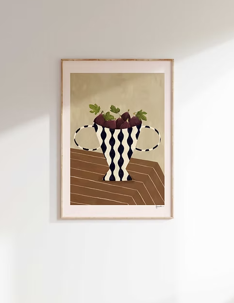 Figs in a Wavy Vase / A3