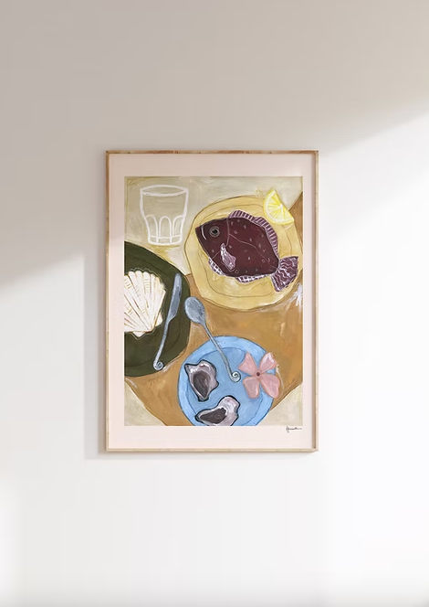 Oysters, Fish &amp; Flowers / A3