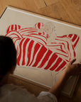 Red Chair By Sofia Lind in Various